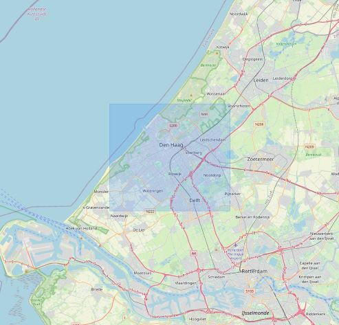 Den Haag bounding box