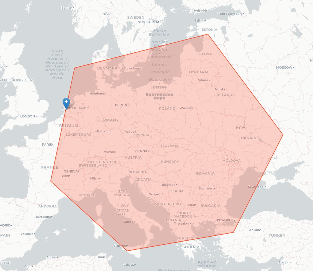 H3 Resolution 0 Hexagon